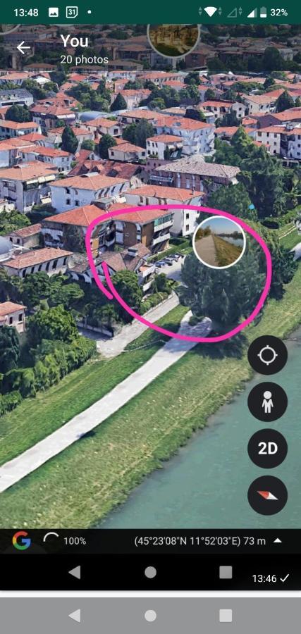 Vicino Al Prato Della Valle Intero Appartamento Parcheggio Facile Di Fronte Padova Dış mekan fotoğraf